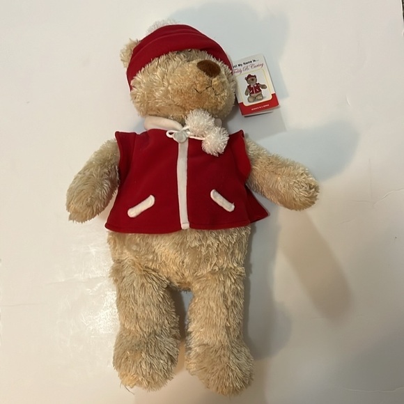 Office Depot Gund Teddy B Caring Bear Plush
Stuffed Animal 16" Red Vest & Hat - Picture 1 of 12